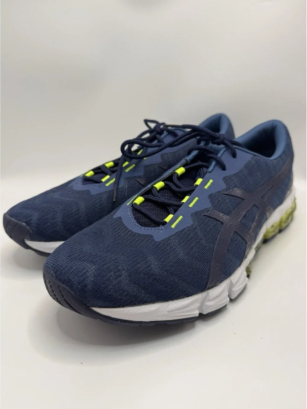 ASICS GEL-Quantum 180 5 Men's Athletic Running Shoes Navy White US 12.5 NWOB